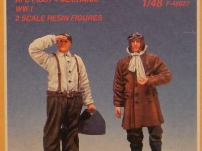 RFC Pilot and Mechanic WWI