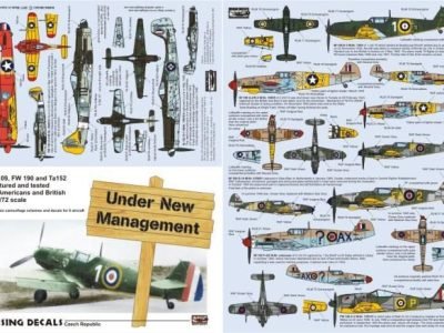 Under New Management (Bf 109 and Fw190 captured and Tested by the Allies)