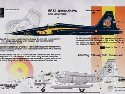 RF-5A Spanish Air Army 50th Anniversary