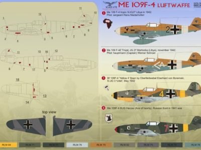 Me 109 F-4 Luftwaffe