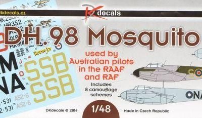 DH-98 Mosquito Used by Australian pilots in the RAAF and RAF
