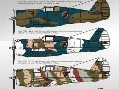 Curtiss P-36C Hawk 27th Pursuit Squadron Part 2