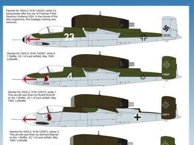 He-162 in Luftwaffe Service Part 3