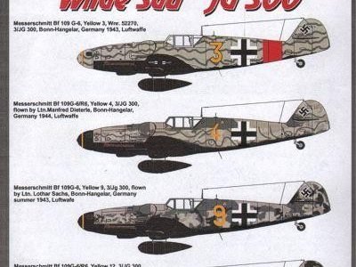 Messerschmitt Bf 109 G JG 300 Part 2