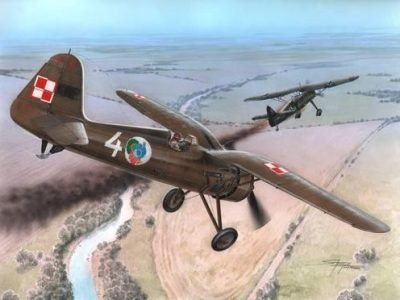 PZL P.11 C First Shots