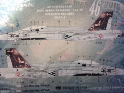 50 Años Ala 46 Gando EF-18A