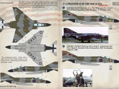 F-4 Phantom II of the RAF & FAA