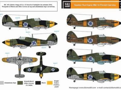 Hawker Hurricane Mk I in Finnish Service