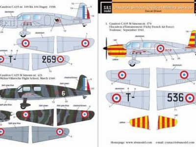 Caudron Simoun C.635 in Military Service