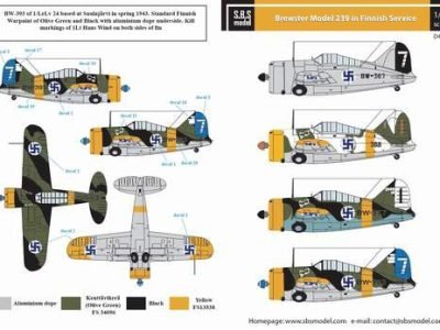 Brewster Model 239 in Finnish Service