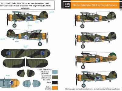 Gloster Gladiator Mk.II Finnish Air Force