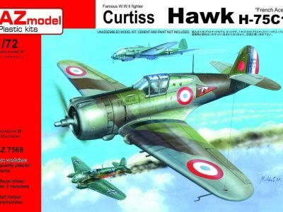 1/72 Curtiss Hawk H-75 C1 French Aces