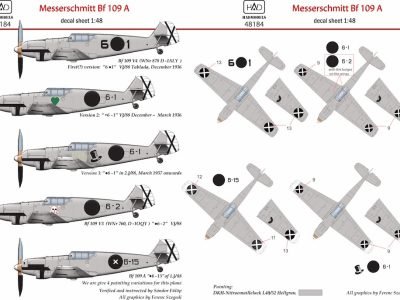 1/72 Messerschmitt Bf 109 A