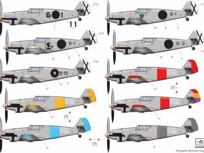1/72 Messerschmitt Bf 109 A