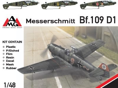 1/48 Messerschmitt Bf-109 D1