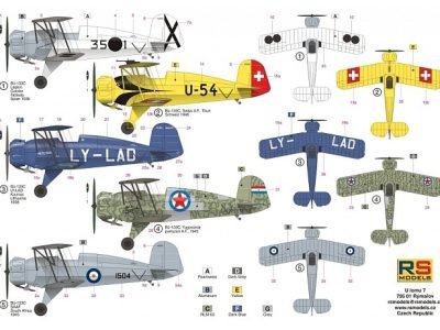 1/72 Bücker Bü-133 C Jungmeister Foreign Service 2 in 1