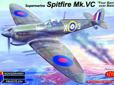 1/72 Spitfire Mk. Vc Four barrels over Malta