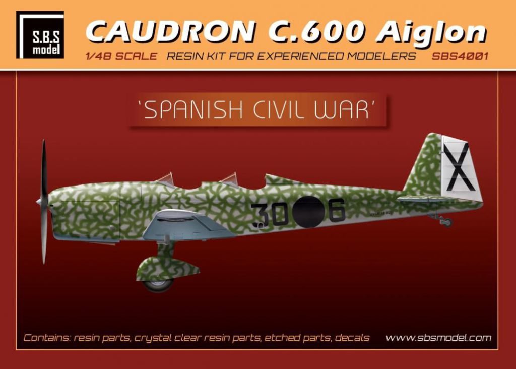 1/48 Caudron C.600 Aiglon Spanish Civil War