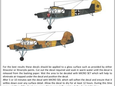 1/48 Fieseler Fi-156 Storch and MS-500