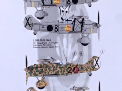 1/48 Fiat CR.32 Over Spain Part 1