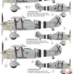 1/72 Fiat CR.32 Chirri Squadriglia Musollini Part 1
