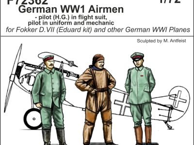 1/72 German WWI Airmen