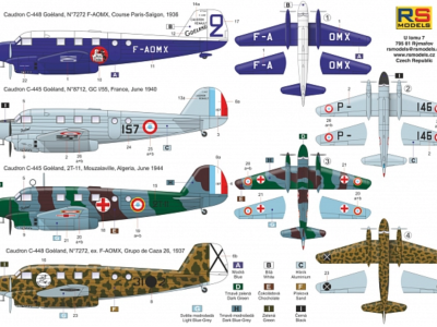 1/72 Caudron C-445/C-448 Goeland