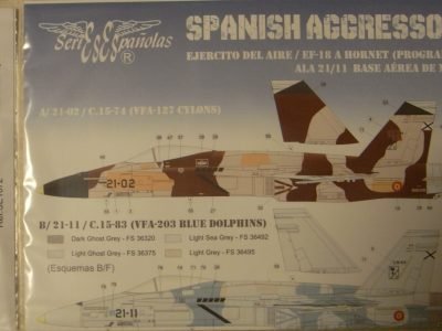 1/72 Spanish Agressors