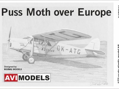 1/72 Puss Moth Over Europe