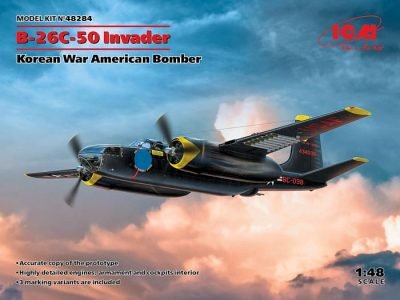 1/48 B-26 C-50 Invader Korean War American Bomber