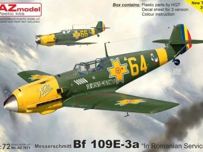 1/72 Messerschmitt Bf 109 E-3a “Romanian Service”