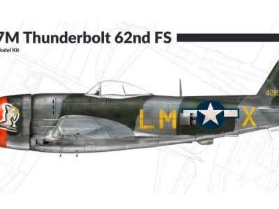 1/72 P-47 M Thunderbolt 62nd Fighter Group