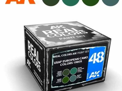 USAF European Camo Colors 1980s