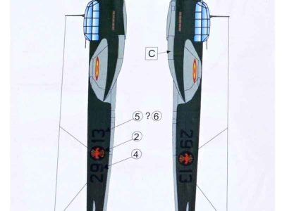 Junkers Ju-88 A-14 Over Spain