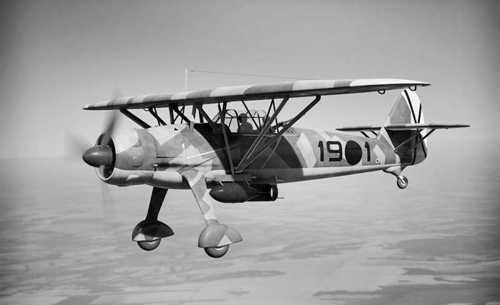 Henschel Hs-126 A-1 "Superpava" Legión Cóndor