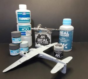 Que pintura utilizar para las maquetas de aviones