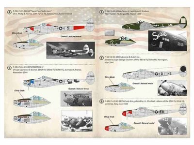 P-38 J Lightning Aces over Europe 1944-1945