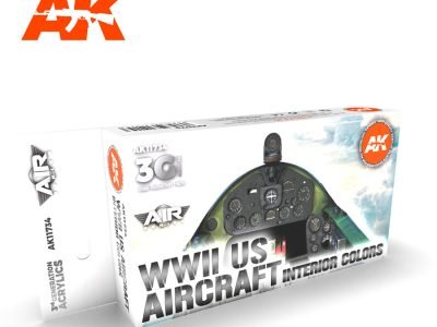 WWII US Aircraft Interior Colors Set 3G