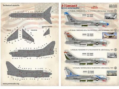 A-7 Corsair II Part 3 and Stencils