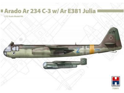 Arado Ar-234 C-3 with Ar E381 Julia
