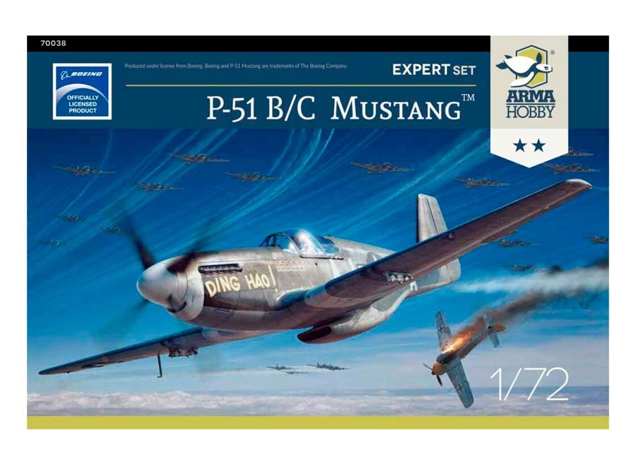 Mustang P-51 B/C Expert Set
