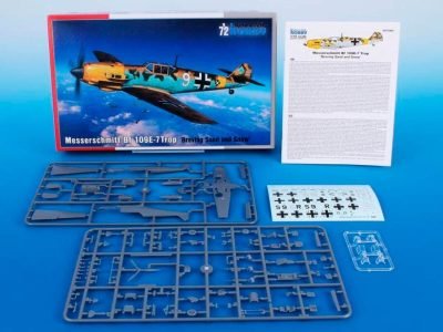 Bf 109 E-7 Trop Braving sand and snow