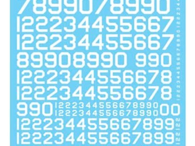 US Code Numbers White