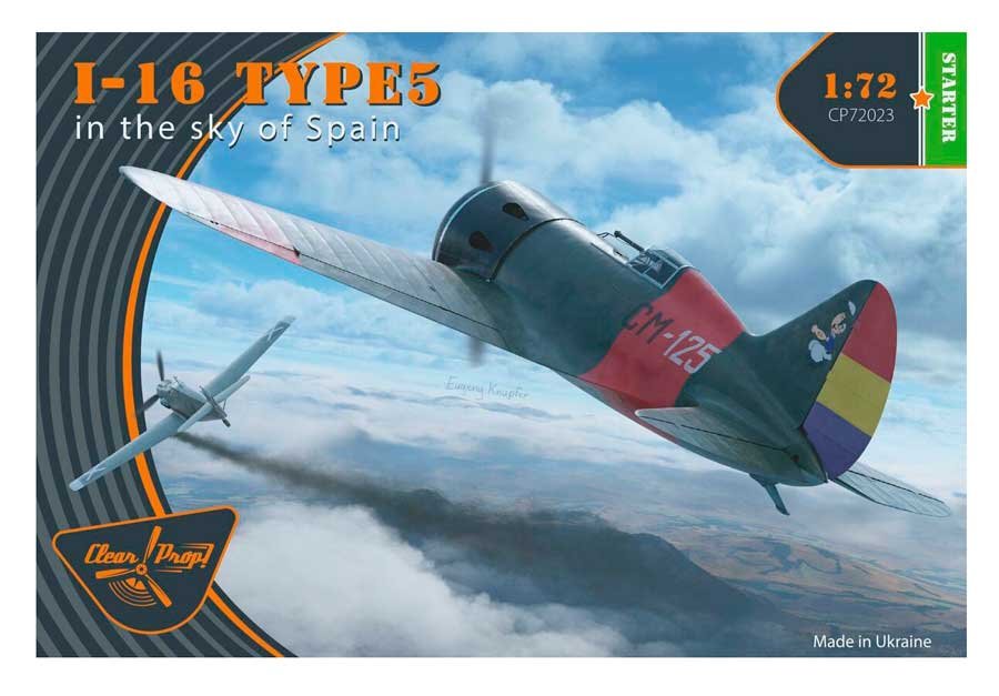 Polikarpov I-16 Type 5 in the Sky of Spain