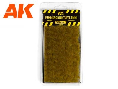 SUMMER GREEN TUFTS 6MM