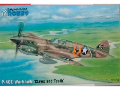 P-40 E Warhawk Claws and Teeth