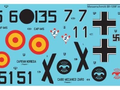 Messerschmitt Bf 109 F Spanish Air Force