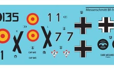 Messerschmitt Bf 109 F Spanish Air Force