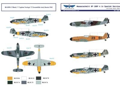 Messerschmitt Bf 109 F Spanish Air Force