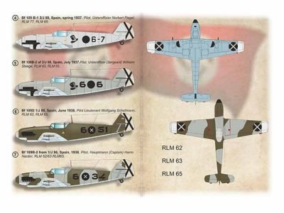 Messerschmitt Bf 109 B-D in Spanish Civil War Part 2